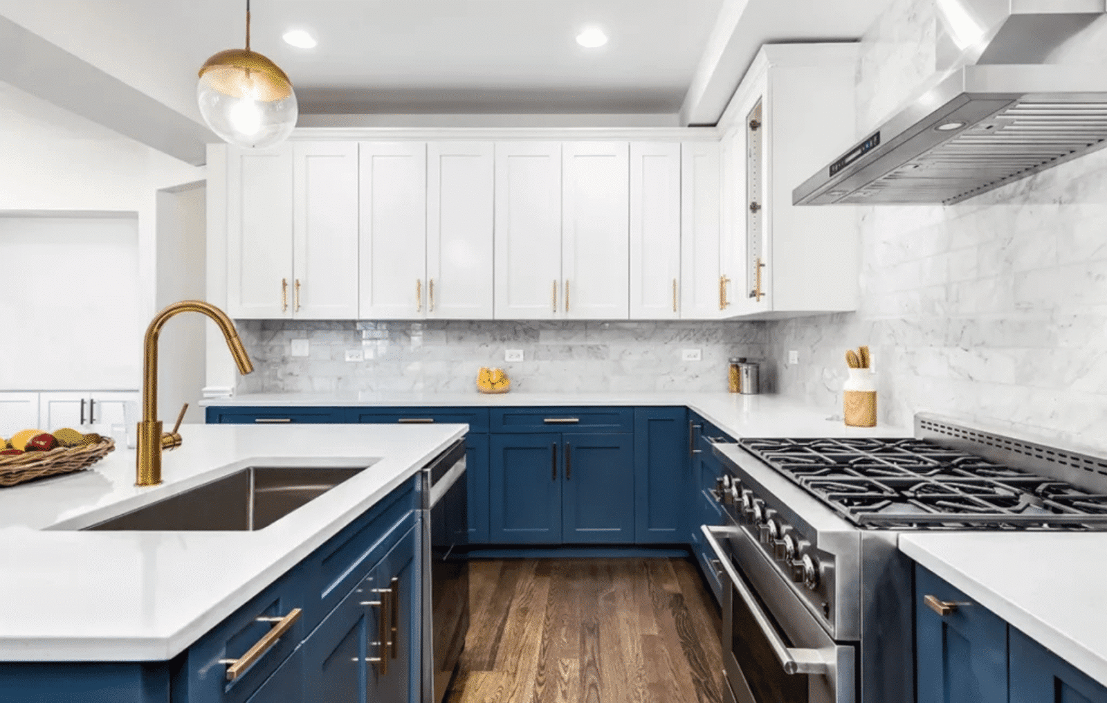 Kitchen renovations by a licensed contractor